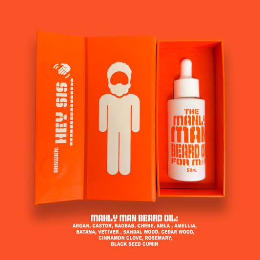 MANLY MAN BEARD OIL (+ FREE BALM)